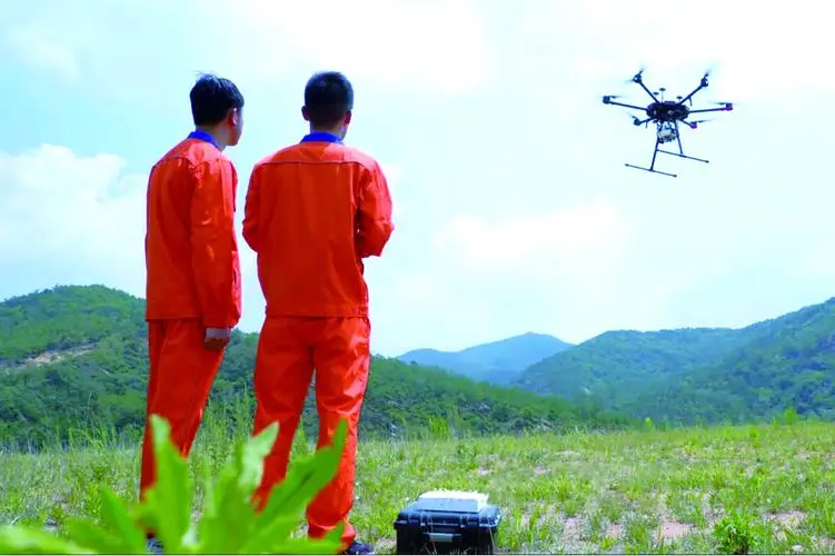 明水无人机倾斜摄影巡检拍摄